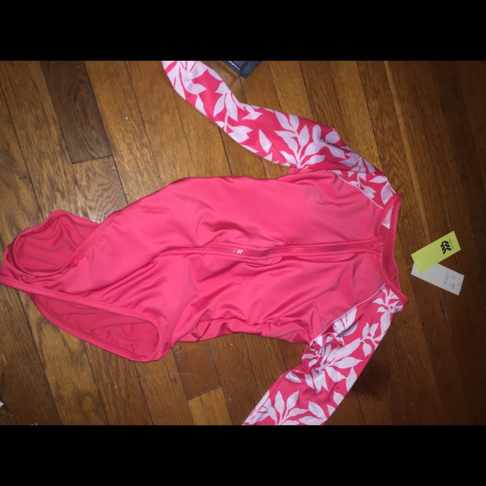 Long sleeve cover up bathing suit